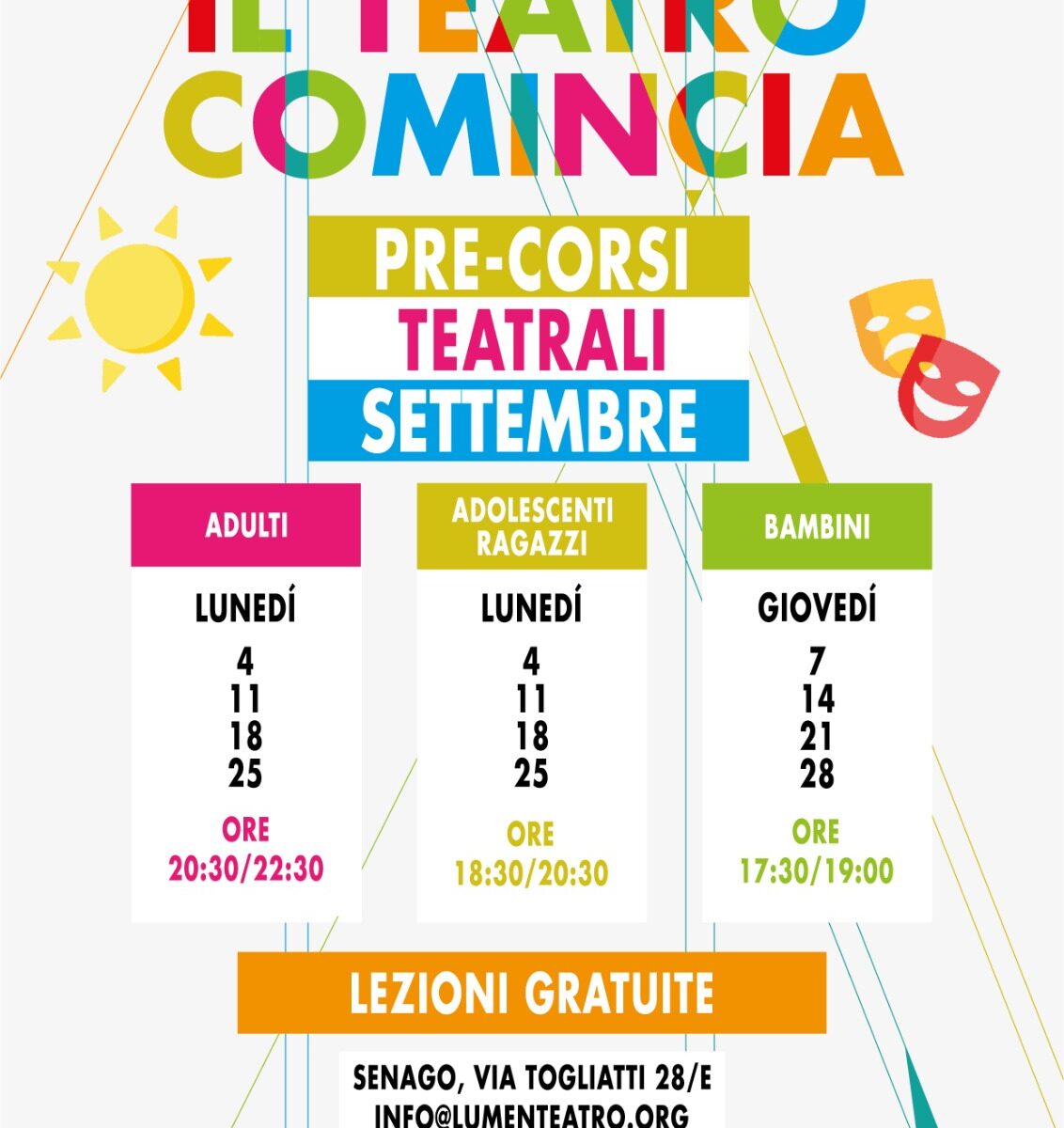 openday settembre